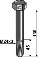 Schraube M24x3x130 10.9 Passend für Spearhead Mc...