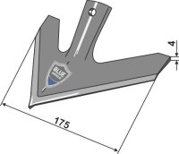 Schnell-Wechsel-Schar 175mm