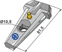 Halter komplett