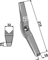 Schar Passend für Väderstad 302300 302300-25