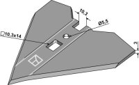 Hackschar 120mm Passend für Schmotzer HC285 361631