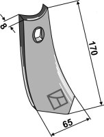 Schar 65mm Passend für Marsk-Stig 01010064