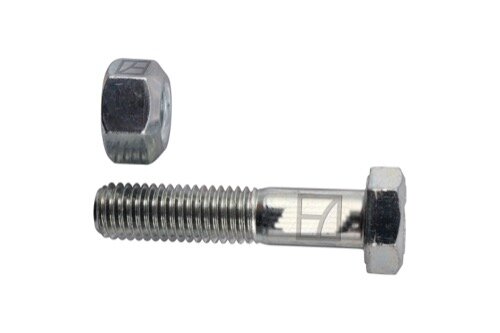 Schraube mit Sicherungsmutter M12 8.8