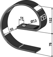 Verstärkungsfeder 45x10