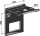 Halter für Zinken 70 x 12 mit Verstärkungsfeder 70 x 10