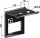 Halter für Zinken 90x13 mit Verstärkungsfeder 90x11