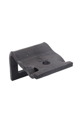 Halter für Zinken 40 x 12 mit Verstärkungsfeder 40 x 10