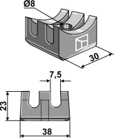 Halter nur für 10.HS-E1 10.HS-E2
