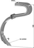 Zinken mit Schar 3 1/2 Lagig