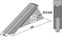 Scharspitze Passend für Hatzenbichler 9514