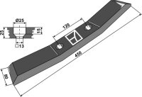 Meisselschar Passend für Lemken Labrador 3371686