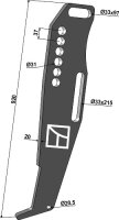 Tiefenlockerer-Zinken Passend für Sumo SW353