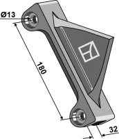 Schollenbrecher Passend für Maschio Gaspardo R17820413R