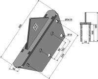 Schollenbrecher Passend für Alpego E01587 C20A00233