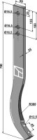 Schwergrubberstiel 760mm Passend für Frost 51748