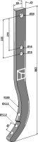 Schwergrubberstiel 863mm Passend für Dal-Bo 76250