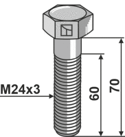 Schraube M24x3 8.8