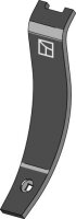 Leitblech 360x80x50mm Passend für Väderstad 234003