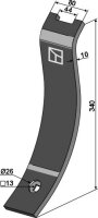 Leitblech 340x80mm Passend für Väderstad 482278