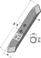 Schar Passend für Kverneland KK303107R