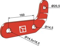 Halter links Delta Flex Passend für Kongskilde...