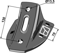Scharfuß Passend für Dal-Bo 76252