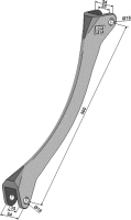 Verschleiß-Schutz Passend für CNH 87549262