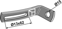 Halter rechts Passend für Massey Ferguson