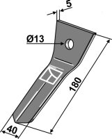 Abstreifer Passend für Väderstad 451404-1