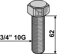 Schraube 3/4 10G