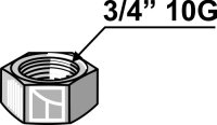 Mutter 3/4 10G