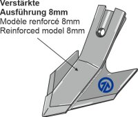 Schnell-Wechsel-Schar 140mm Passend für Bourgault