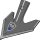 Schnell-Wechsel-Schar 180mm Passend für Case IH Bourgault 380434A1