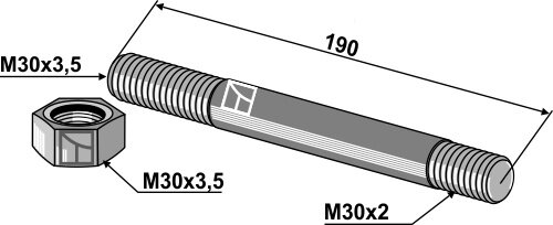 Stehbolzen