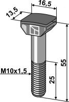 Hammerkopfschraube