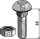 Schraube M12x175x35 10.9 Passend für Dal-Bo Amazone BBG 92737 DA797