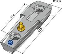 Halter komplett Serie 410 Passend für...