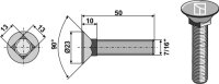 Pflugschraube 7/16"x50 Passend für Bourgault