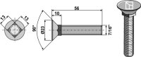 Pflugschraube 7/16"x56 Passend für Bourgault