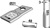 Rotorklinge Passend für PZ-Zweegers CM138