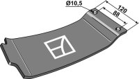 Gleitkufe Passend für Vicon VN90066591