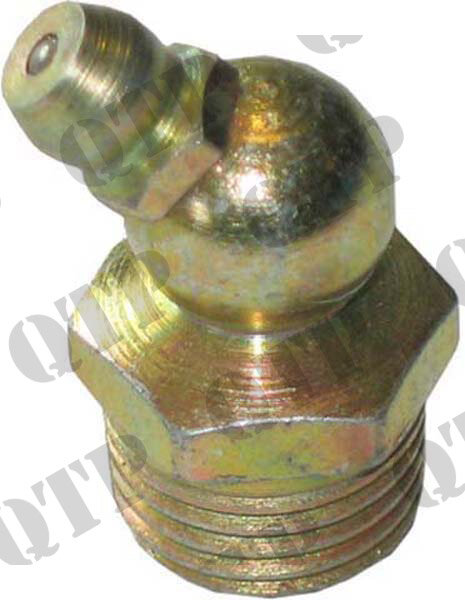 Hydraulik-Nippel 1/4 Zoll 45° BSP