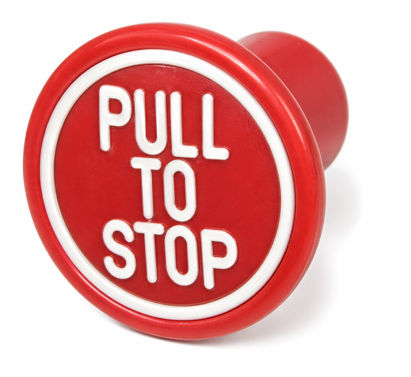 Abstellknopf Stop Motor