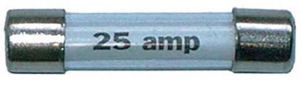 Glassicherung 25 Ampere