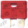 Flachstecksicherung 10 Ampere rot