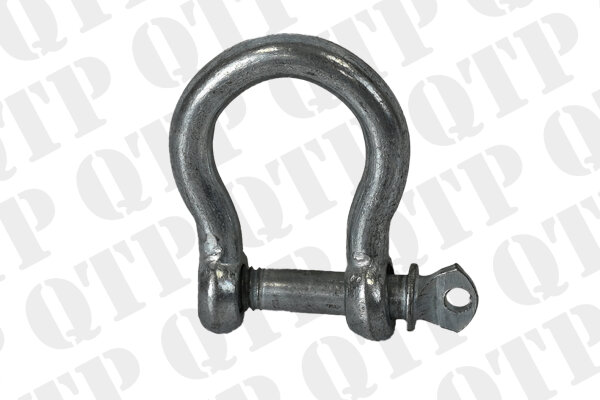 D-Schäkel mit Bolzen Ø 8 mm, Öffnung 18 mm