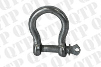 D-Schäkel mit Bolzen Ø 8 mm, Öffnung 18 mm