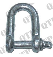 D-Schäkel mit Bolzen 10 mm