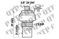 Heater Plug 35 4 Cylinder / Fiat ( thread 19.6mm)