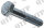 Schraube M10 x 50mm grob